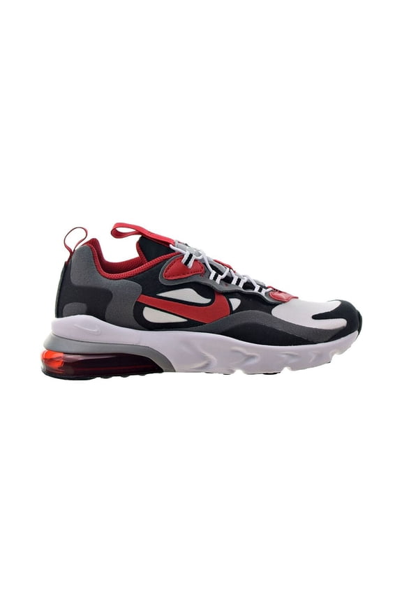Air Max 270 React Little Kids' Shoes Black-Vast Grey-University Red bq0102-011
