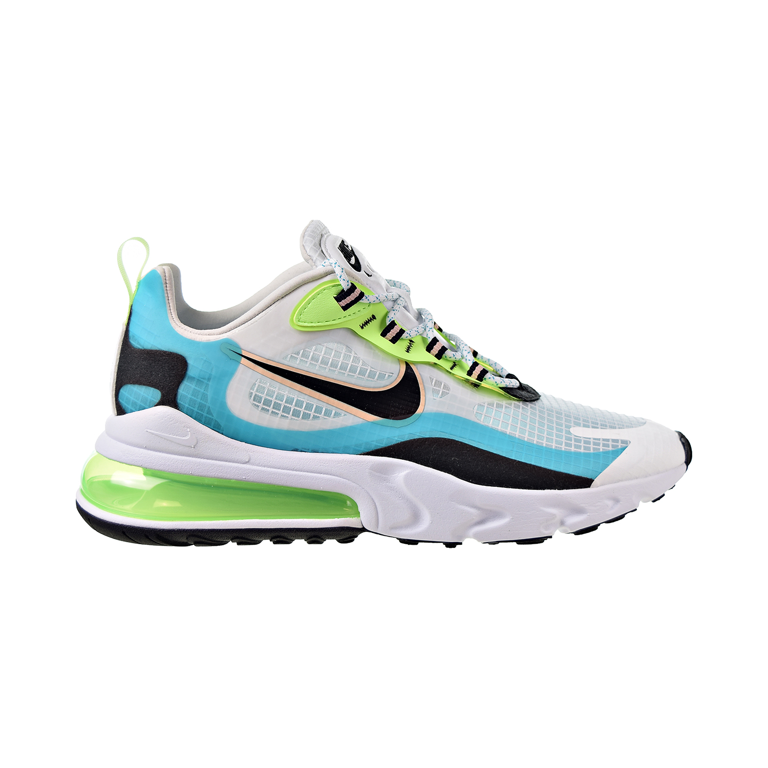 Nike Air Max 270 React SE Men's Shoes Oracle Aqua-Black-Ghost Green ct1265-300 - image 1 of 6