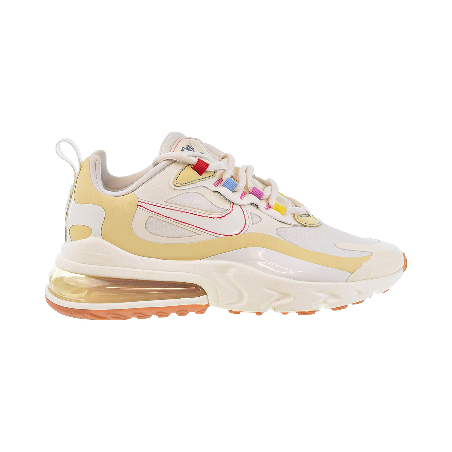 Nike Air Max 270 React Women's Shoes Pale Ivory-Sail-Pale Vanilla cq0208-101 - image 1 of 6