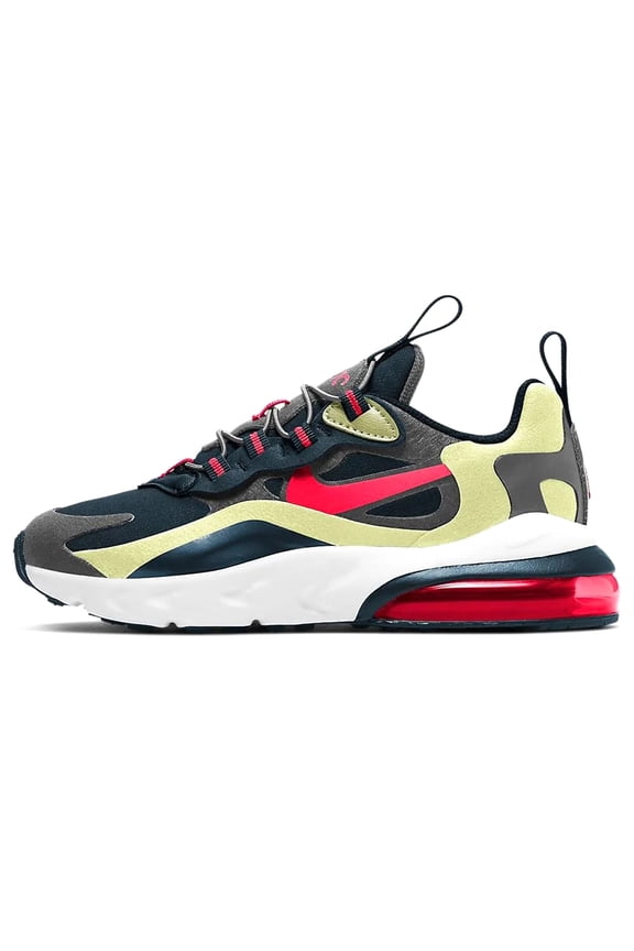 Little Kid's Nike Air Max 270 RT Iron Grey/Bright Crimson (BQ0102 015) - 11