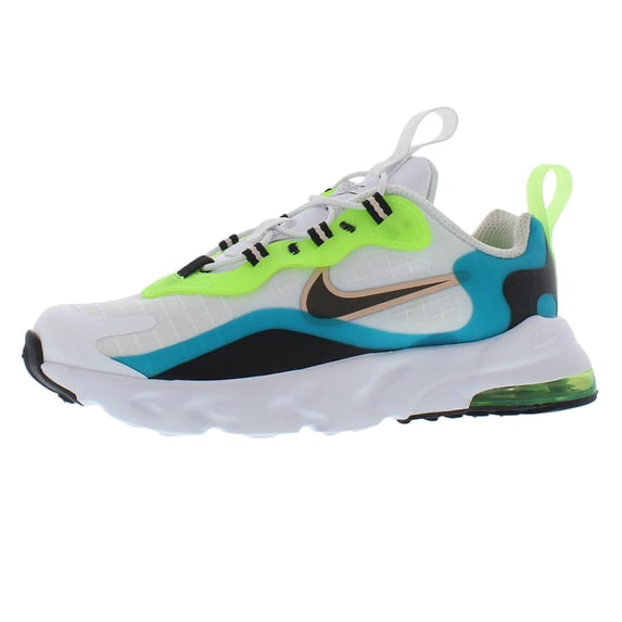Nike Air Max 270 Rt Se Baby Girls Shoes Size 10, Color: White/Volt/Blue