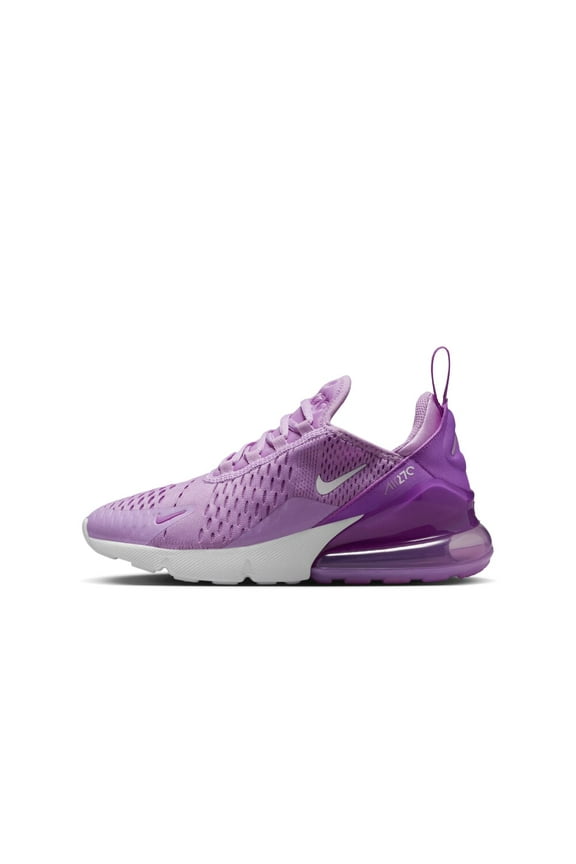 Air Max 270 Rush Fuchsia/White 943345-501 Grade-School Size 5.5Y Medium