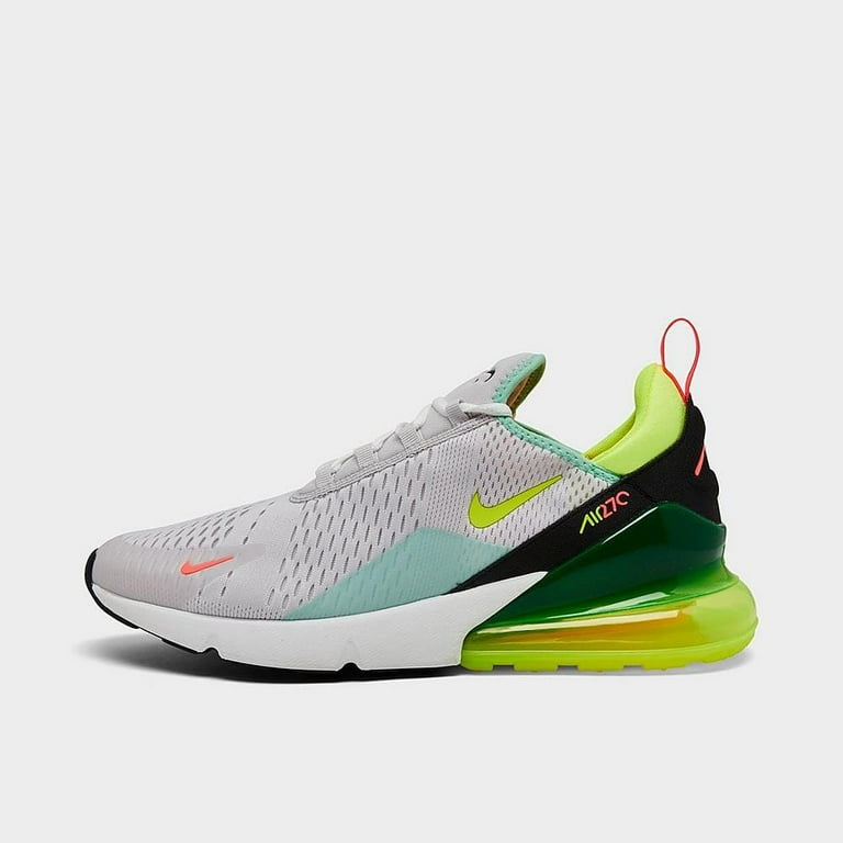 Nike Air Max 270 Vast Grey Volt Hot Lava Black Men s Shoes Size 13