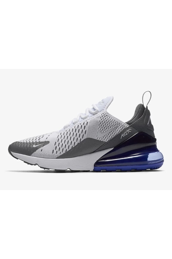 Air Max 270 White/White-Persian Violet AH8050-107 Men's Size 12 Medium