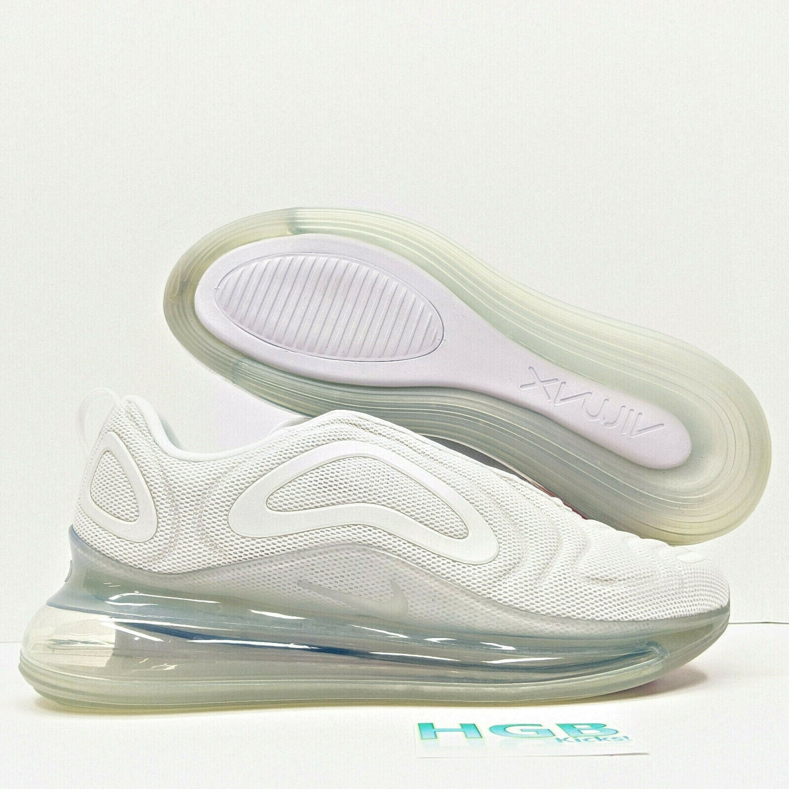 Nike Air Max 720 Mens White Platinum AO2924-100 NWT 