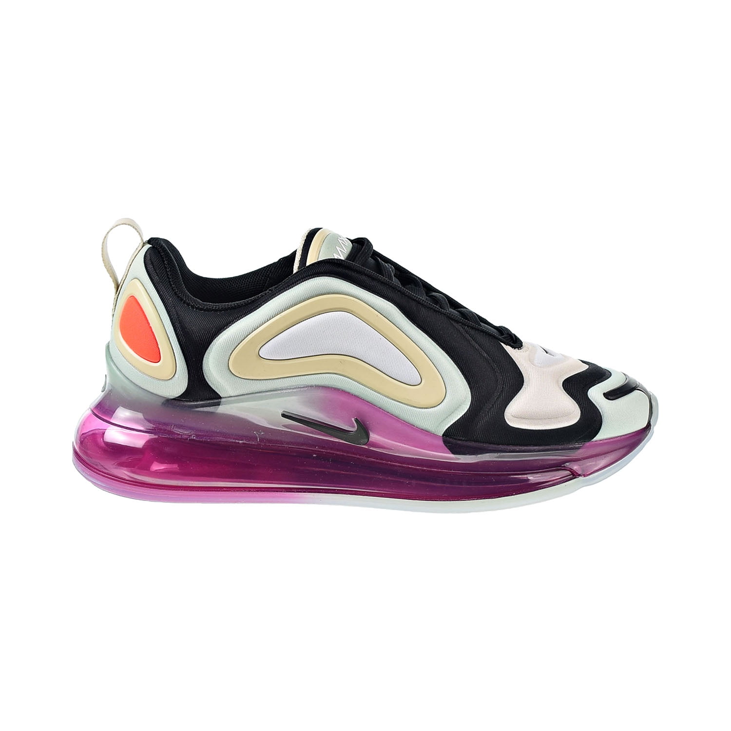 Nike Air Max 720 Women's Shoes Black-Black-Fossil-Purple ci3868