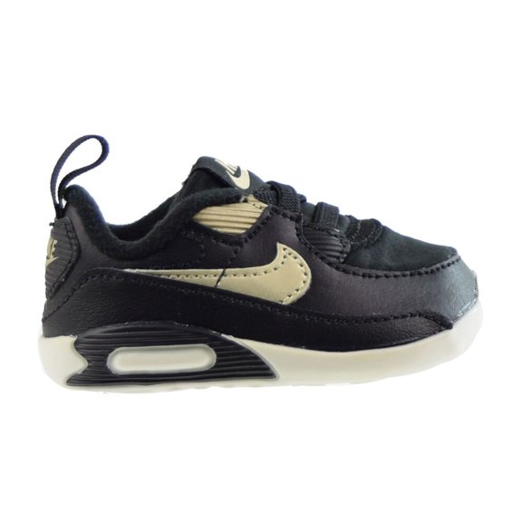 Nike Air Max 90 Crib (CB) Infants' Shoes Rare Black-Gold ci0424-018