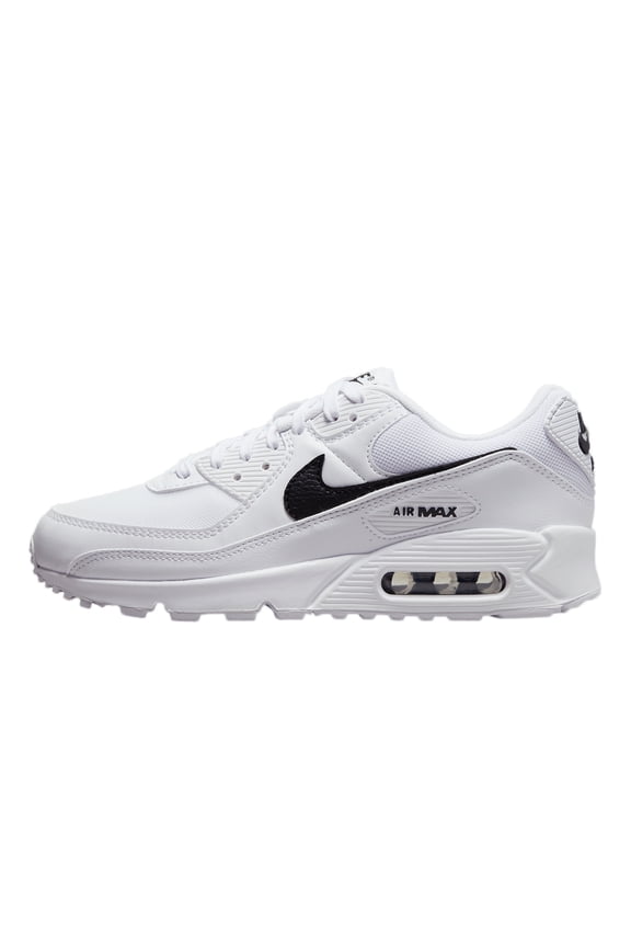 Women's Nike Air Max 90 White/Black-White (DH8010 101) - 6.5