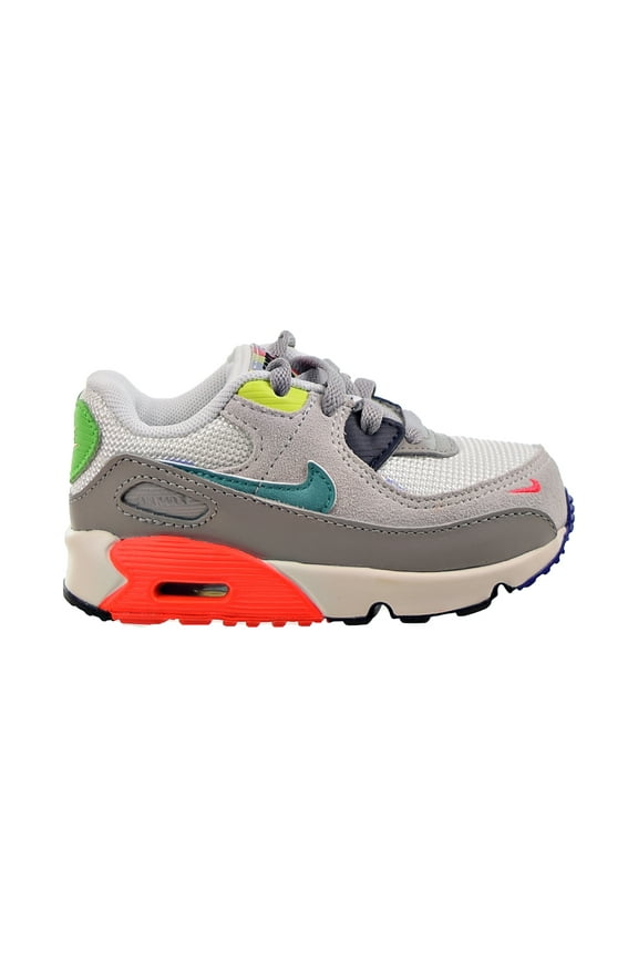 Toddler's Nike Air Max 90 EOI Pearl Grey/Sport Turq (DA5715 001) - 5