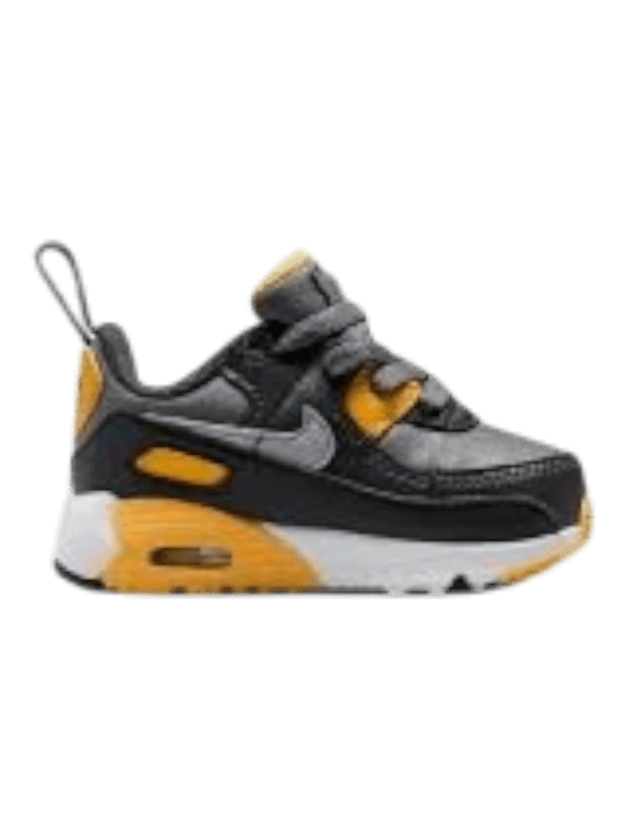 Air Max 90 EasyOn Sneaker in Smoke Grey / Yellow | Toddler (TD) Low-Top - 2