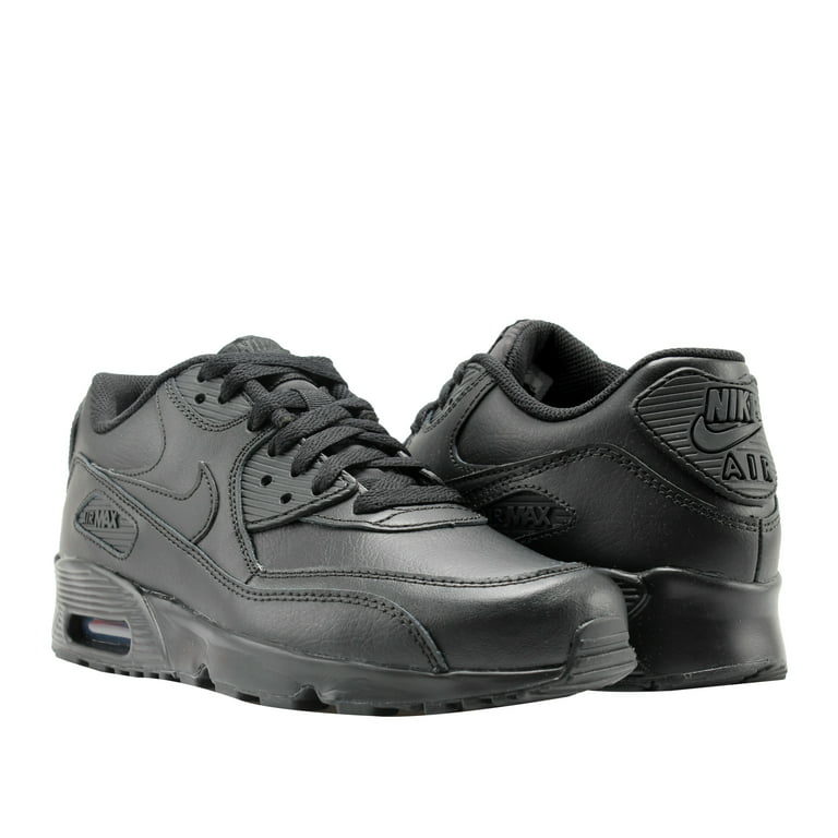 Nike Air Max 90 LTR (GS) Black/Black Big Kid's Running Shoes