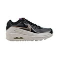 thumbnail image 1 of Nike Air Max 90 Leather Se GS Boys Shoes Size 3.5, Color: Off Noir/Metallic Pewter/Black, 1 of 6