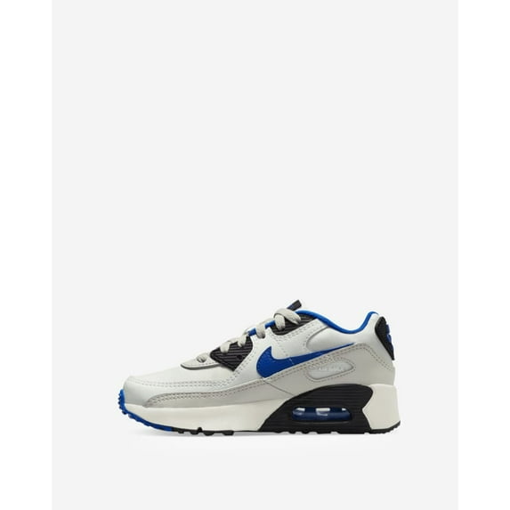 Little Kid's Nike Air Max 90 LTR Summit White/Racer Blue (DV3608 100) - 13