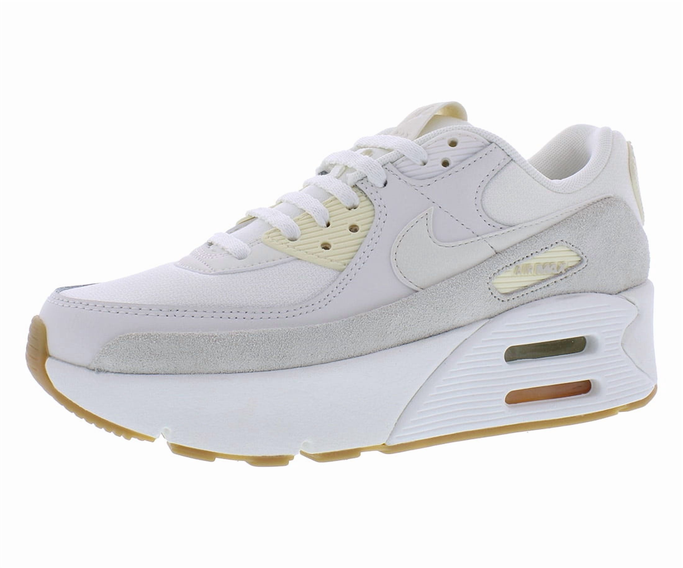 Nike Air Max 90 LV8 Womens Shoes Size 10, Color: Sail/Phantom/Light Orewood Brown
