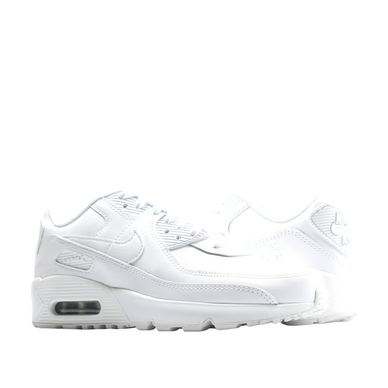 Nike Air Max 90 Leather Big Kids' Shoe.