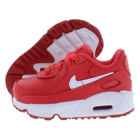 Nike Air Max 90 Ltr Infant/Toddler Shoes Size 10, Color: Red/White