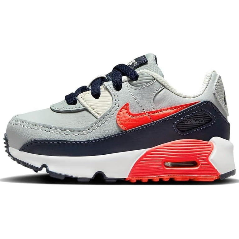 Nike Air Max 90 Ltr Infant Toddler Shoes Size 8 Color Grey Navy Red Walmart