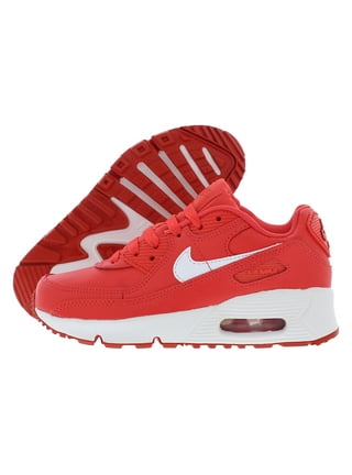 Nike red trainers junior sales