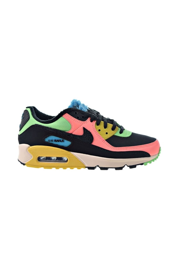 Air Max 90 PRM Women's Shoes Atomic Pink-Black Laser Blue ct1891-600