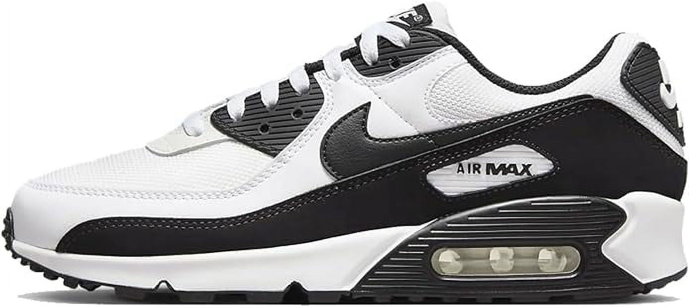 Nike Air Max 90 Panda Men's Sneakers, 11, Wolf Grey White Black