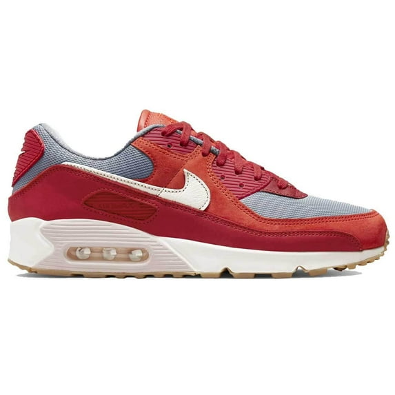 Nike Air Max 90 Premium "Gym Red" DH4621 600 Men's Fashion Sneakers