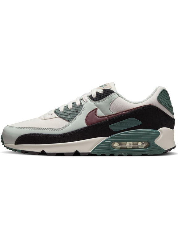 Men's Nike Air Max 90 PRM Phantom/Burgundy Crush (FV6059 001) - 8