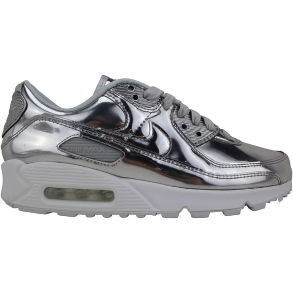 Women's Nike Air Max 90 SP Chrome/Chrome-Pure Platinum (CQ6639 001) - 7