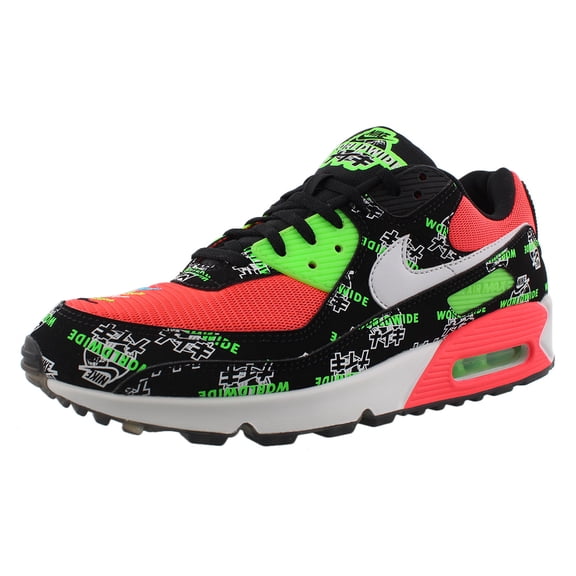 Nike Air Max 90 Se Unisex Shoes Size 9, Color: Black/White/Green Stirke