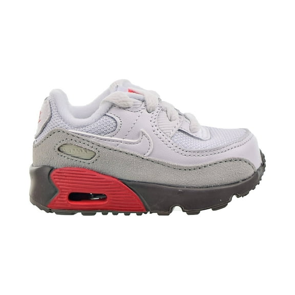 Nike Air Max 90 (TD) Toddler's Shoes White-Light Silver-Flat Pewter cd6868-116