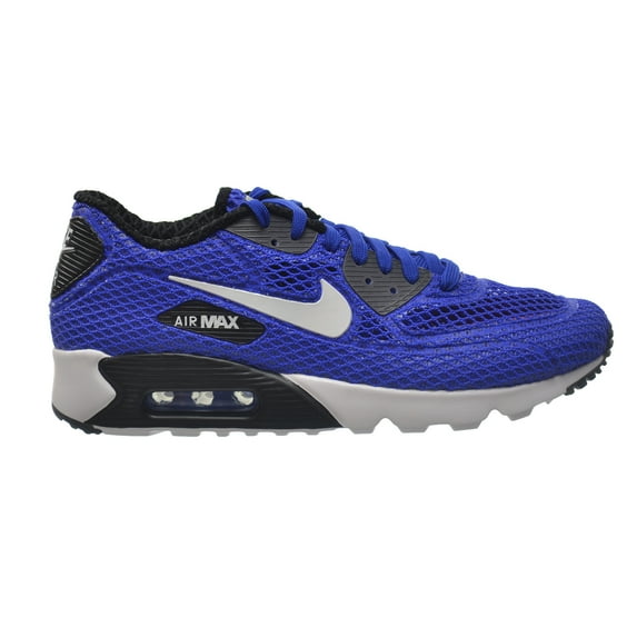 Nike Air Max 90 Ultra BR Plus QS Men's Running Shoes Blue/White-Grey-Black 810170-401