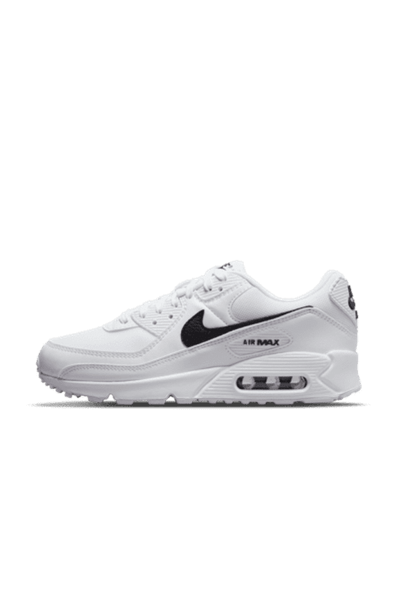 Air Max 90 Women's Shoes Color: White/White/Black Size: 11.5