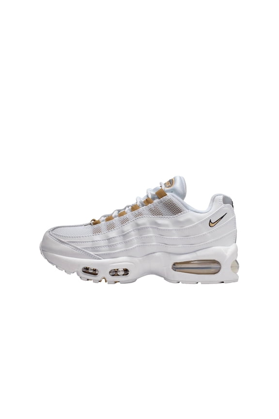 Air Max 95 BB LTR White / Metallic Gold - Black  II4130-102 Grade-School Size 7