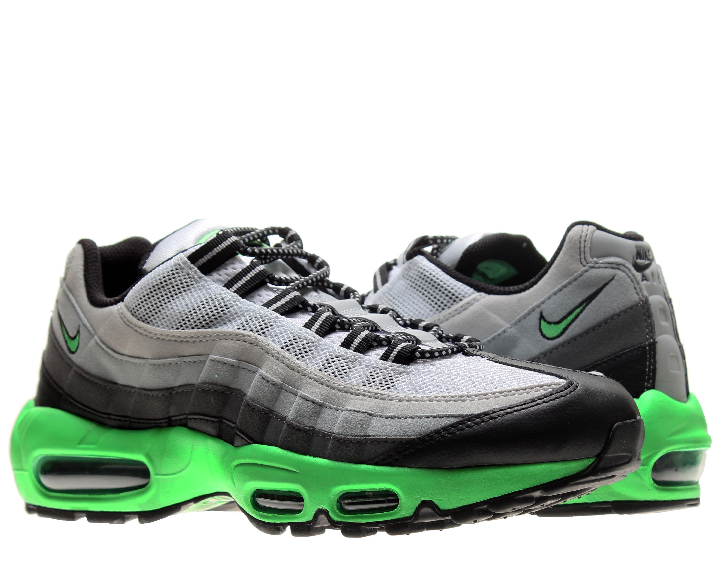 Nike Mens Air Max 95 Essential Shoes Size Pure Platinum/Gorge Green 7 NIKE Air Max 95 DM0011 002 - Shiekh main image 2