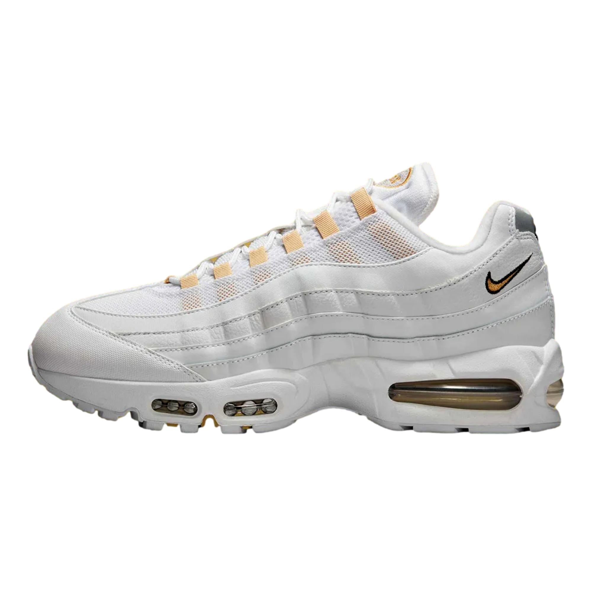Nike Air Max 95 OG White / Metallic Gold-Black  IB1667-101 Men's Size 8