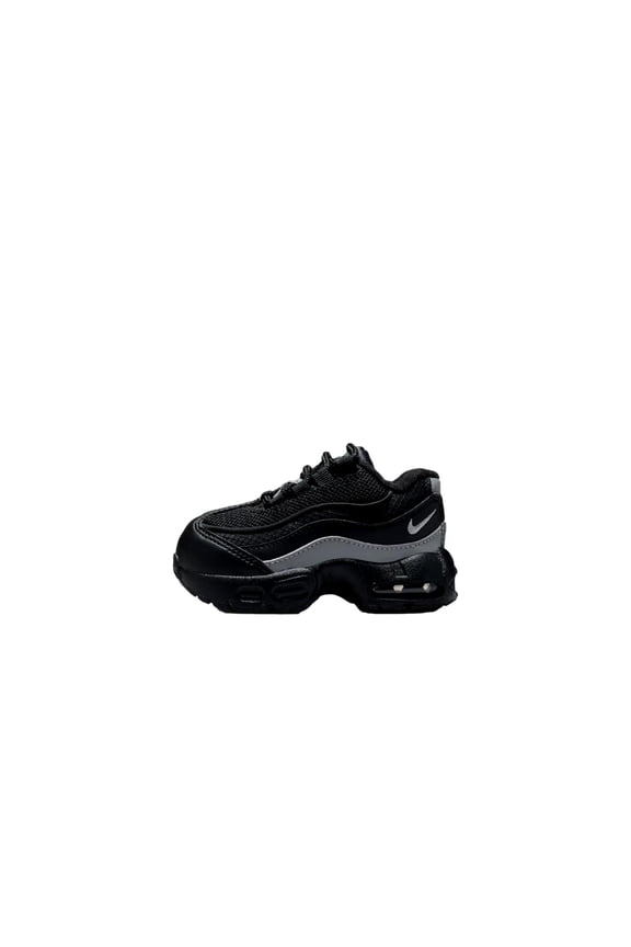 Air Max 95 Recraft Leather Black / Metallic Silver - Black HQ6365-013 Toddler Size 9