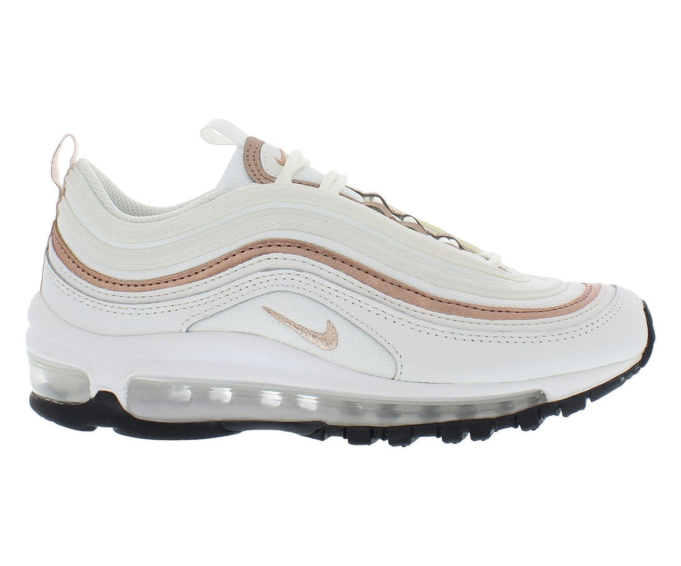 Nike Air Max 97 Girls Shoes Size 4 Color White Bronze Walmart