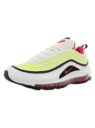 Nike air max 97 cheap white black volt rush pink