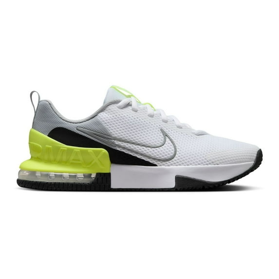 Nike Air Max Alpha Trainer 6 Men's Workout Shoes Color: Gray White Volt Size: 10.5