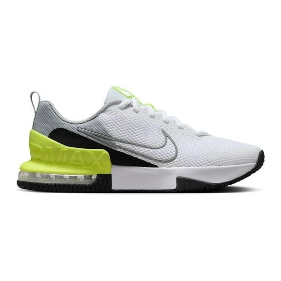 Nike Air Max Alpha Trainer 6 Men's Workout Shoes Color: Gray White Volt Size: 10.5
