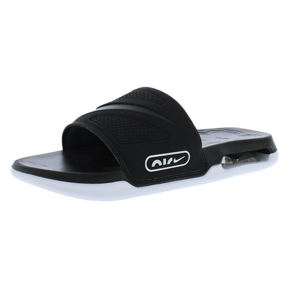 Nike Air Max Cirro Men's Slide Sandals Color: Black Metallic Silver Size: 10