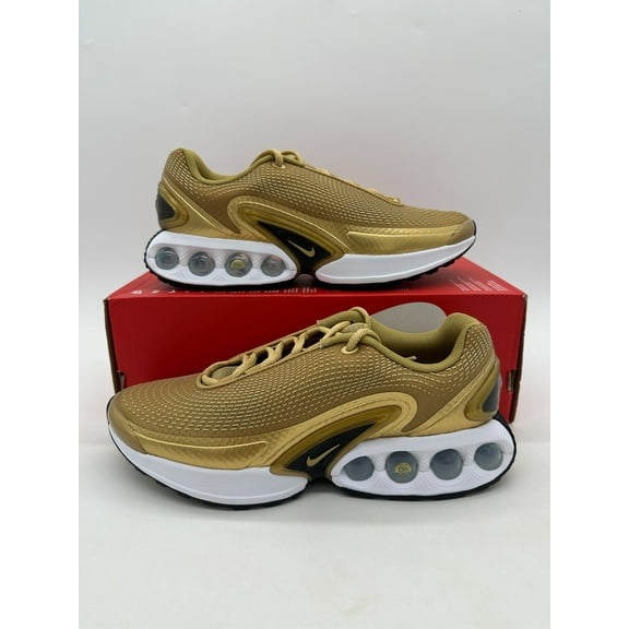 Nike Womens Air Max Dn Premium Shoes Metallic Gold 10 Medium
