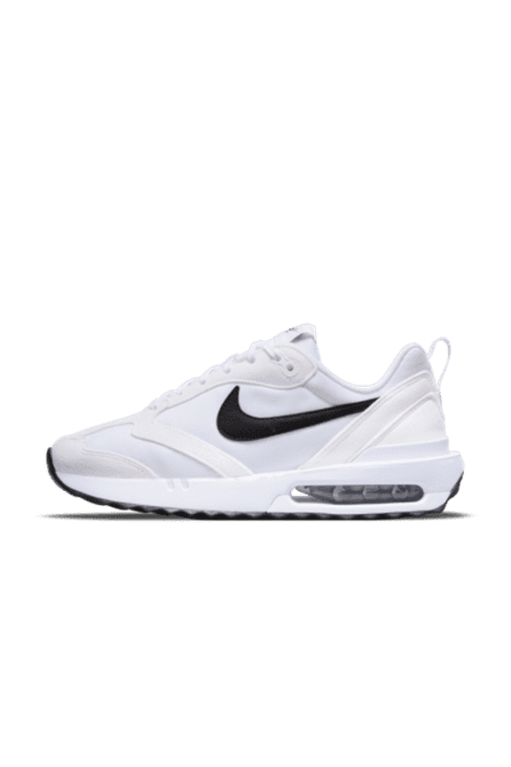 Air Max Dawn White/Black-Total Orange DH5131-101 Women's Size 7.5
