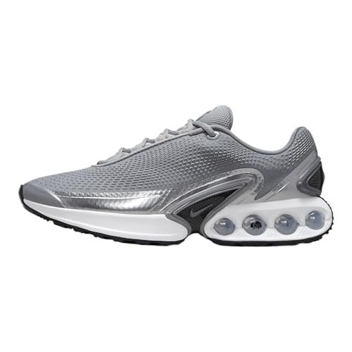 Nike Air Max Dn Premium Women's Shoes HJ9638-001, Silver/White/Black/Metallic Silver Size 7