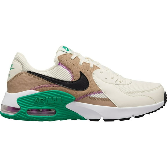 Nike Air Max Excee Mens Shoes Size 12, Sail/Black/Hemp/Stadium Green