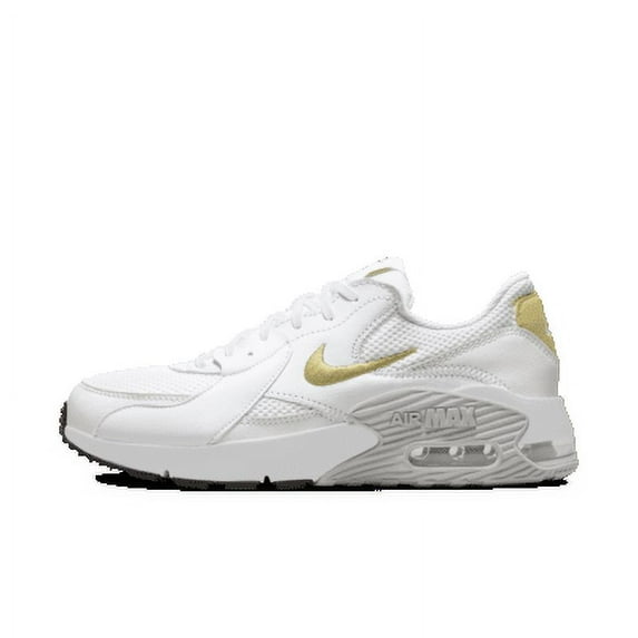 Nike Air Max Excee Women's Shoes Color: White/Summit White/Black/Saturn Gold Size: 9.5