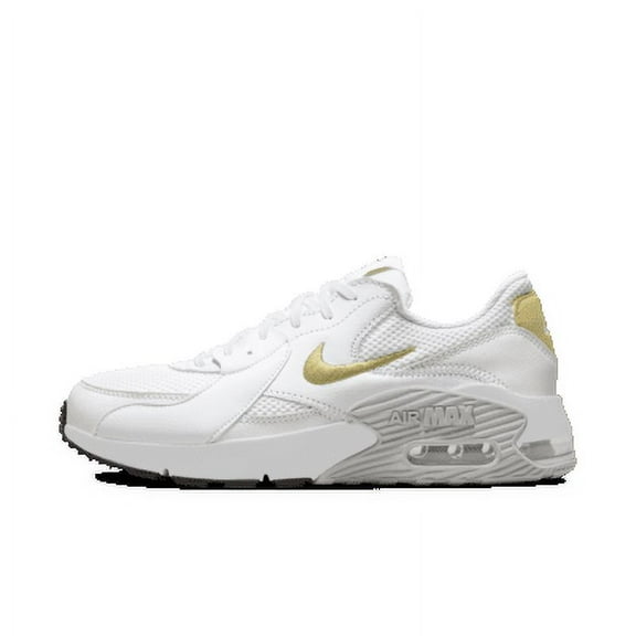Nike Air Max Excee Women's Shoes Color: White/Summit White/Black/Saturn Gold Size: 9.5