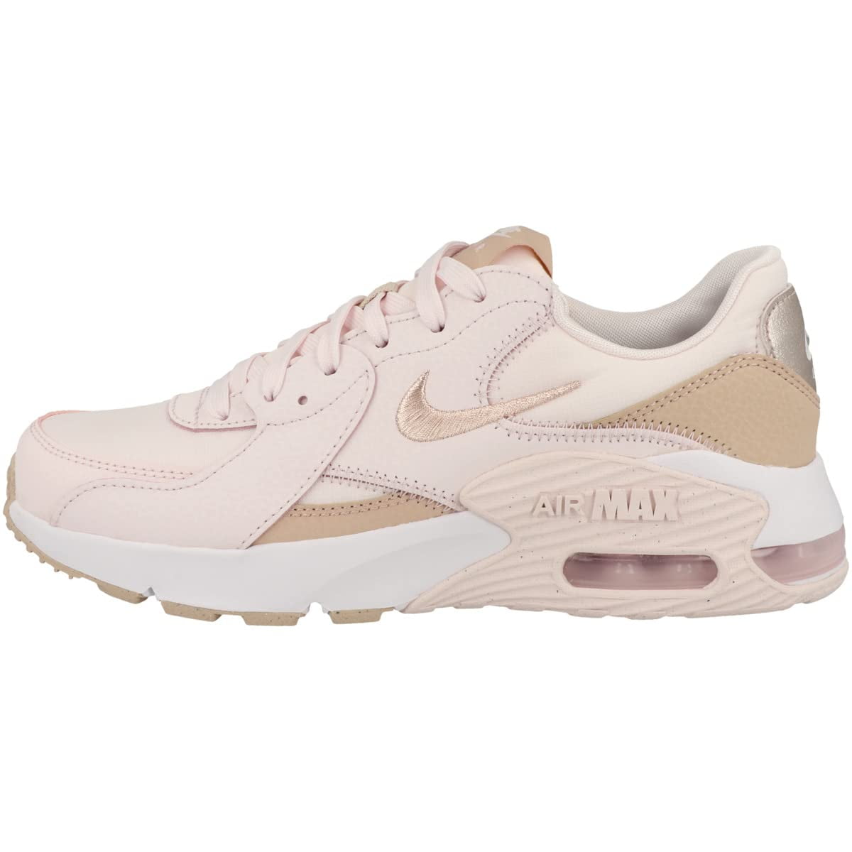 womens nike air max white and pink