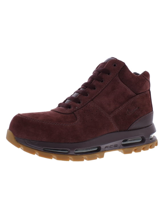 Air Max Goadome 865031-602 Men's Deep Burgundy Suede Ankle Boots GAS21 (8.5)