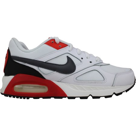 Nike Air Max IVO CD1540-100 Mens White/Habanero Red Low Top Running Shoes FNK694 (10)