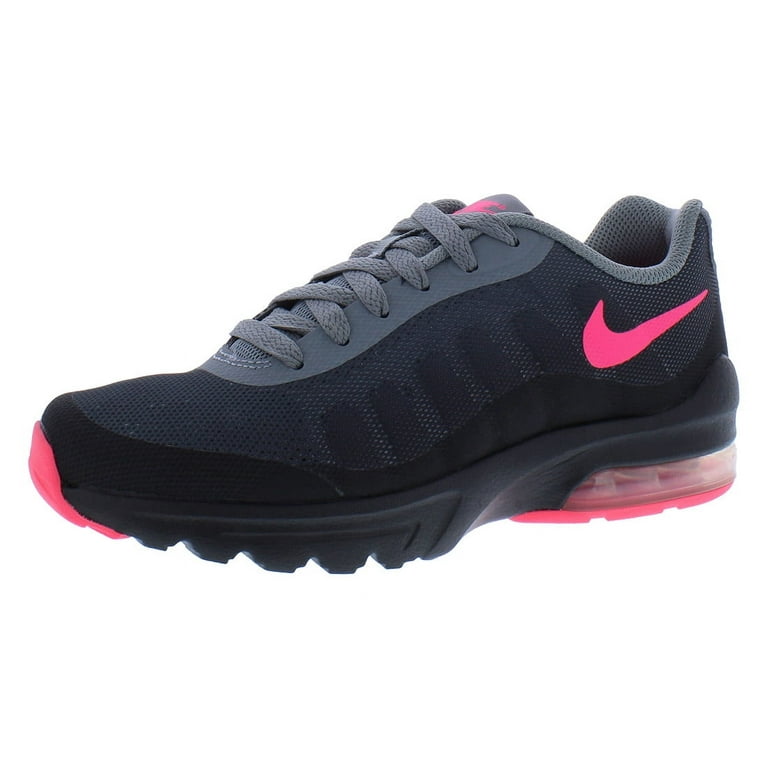Nike Air Max Invigor Big Kids' Shoes Color: Black Racer Pink Size